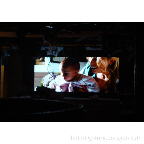 HD clear advertising P6 indoor led panel background promotion with high refresh rate